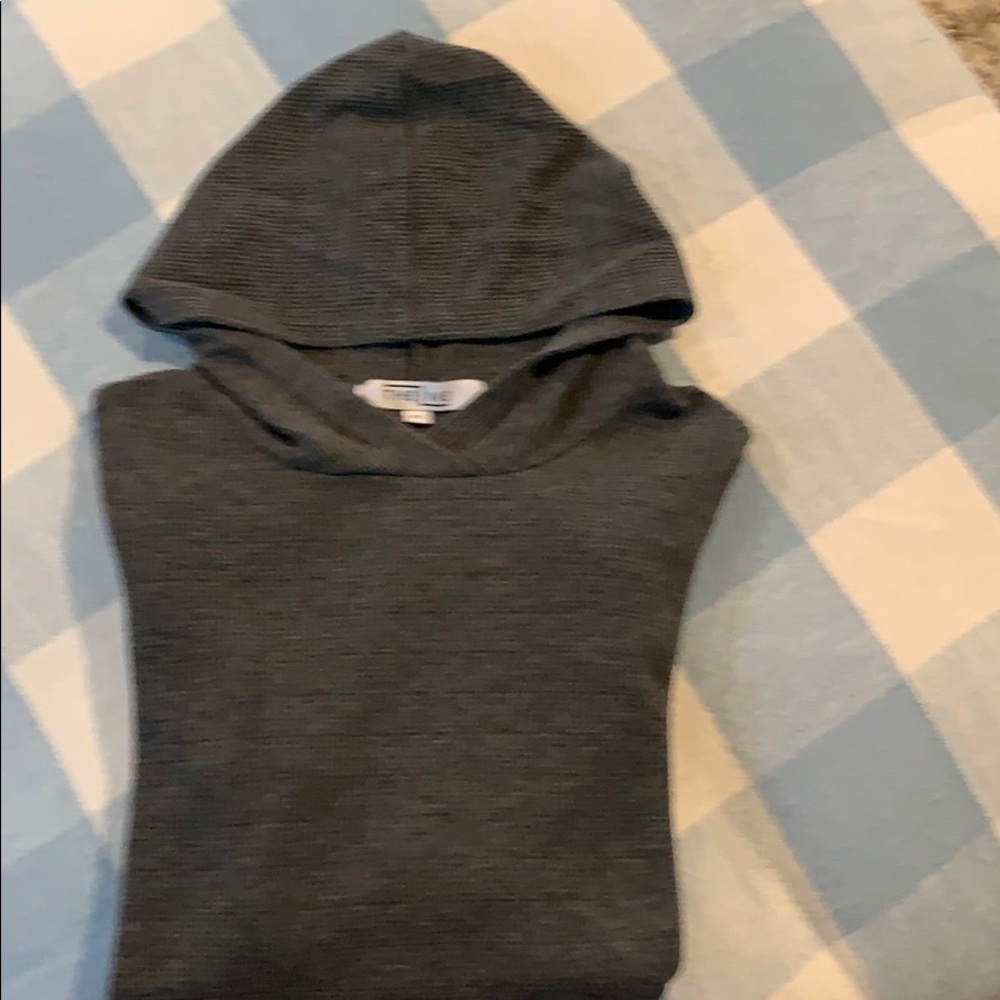 Long sleeve hoodie T-shirt